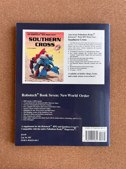 Robotech Book Seven: New World Order - Palladium Paperback (1995)