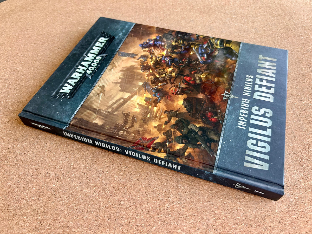 Warhammer 40K 8th Edition - Imperium Nihilus Vigilus Defiant - Games Workshop Hardcover (2018)