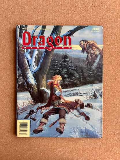 Dragon Magazine Issue #140 - TSR Magazine (December, 1988)