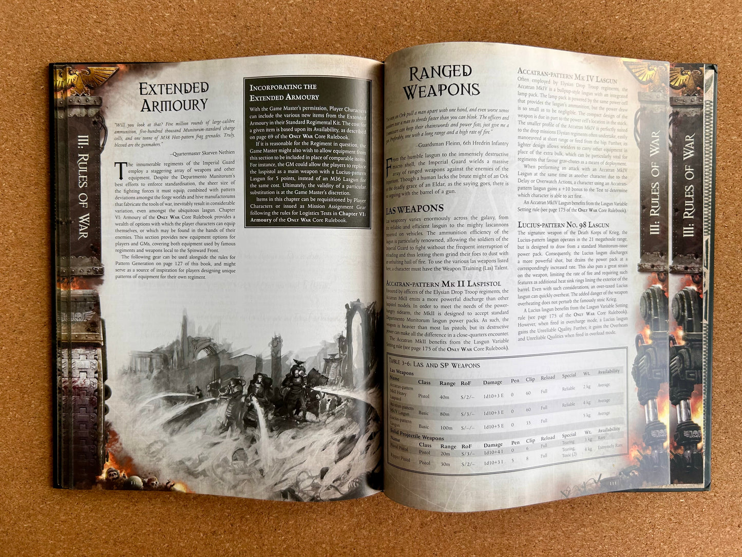 Warhammer 40K Roleplay: Only War - Hammer of the Emperor - Hardcover (2013)