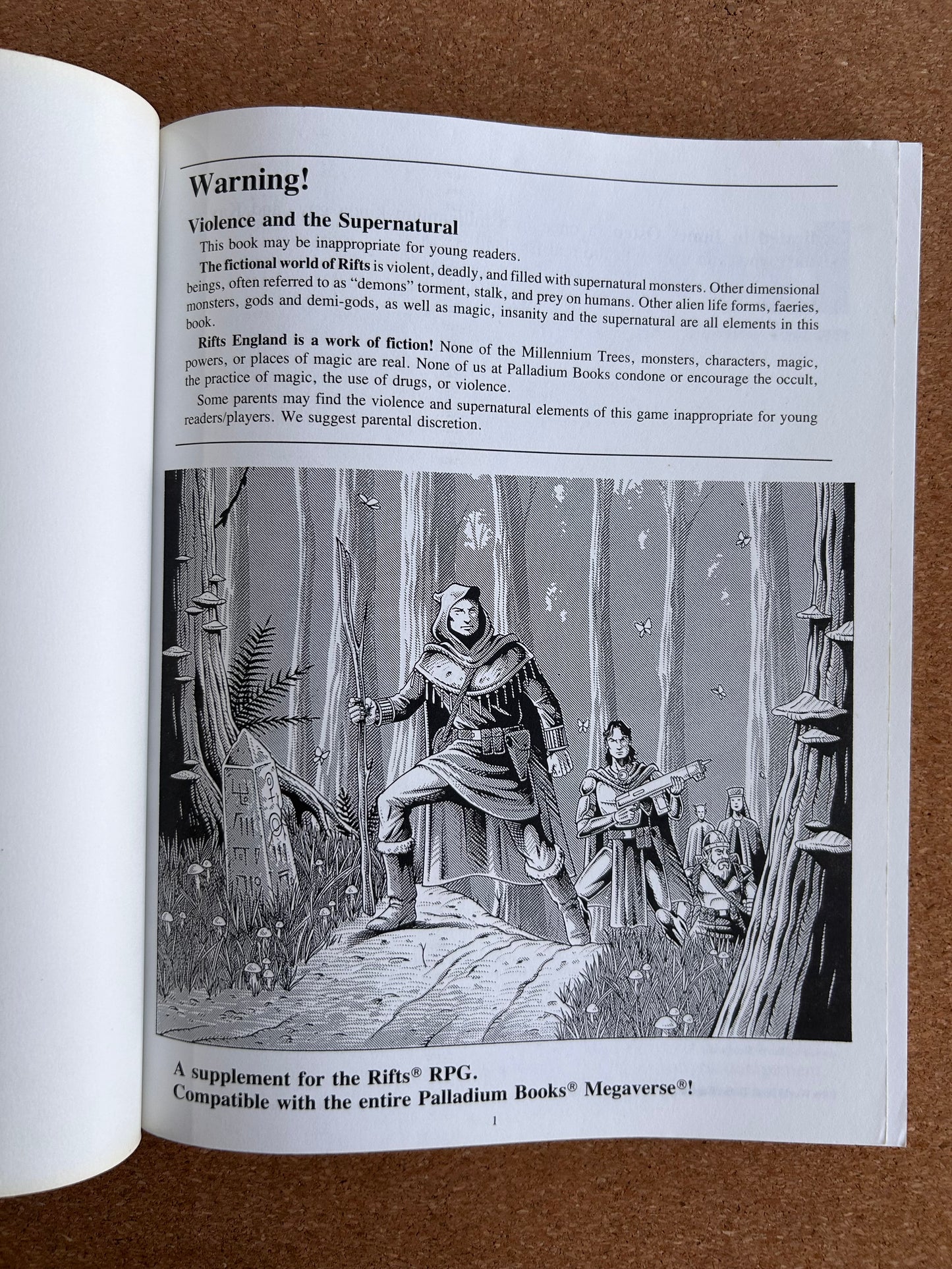 Rifts World Book Three: England - Palladium Books Paperback (1995)