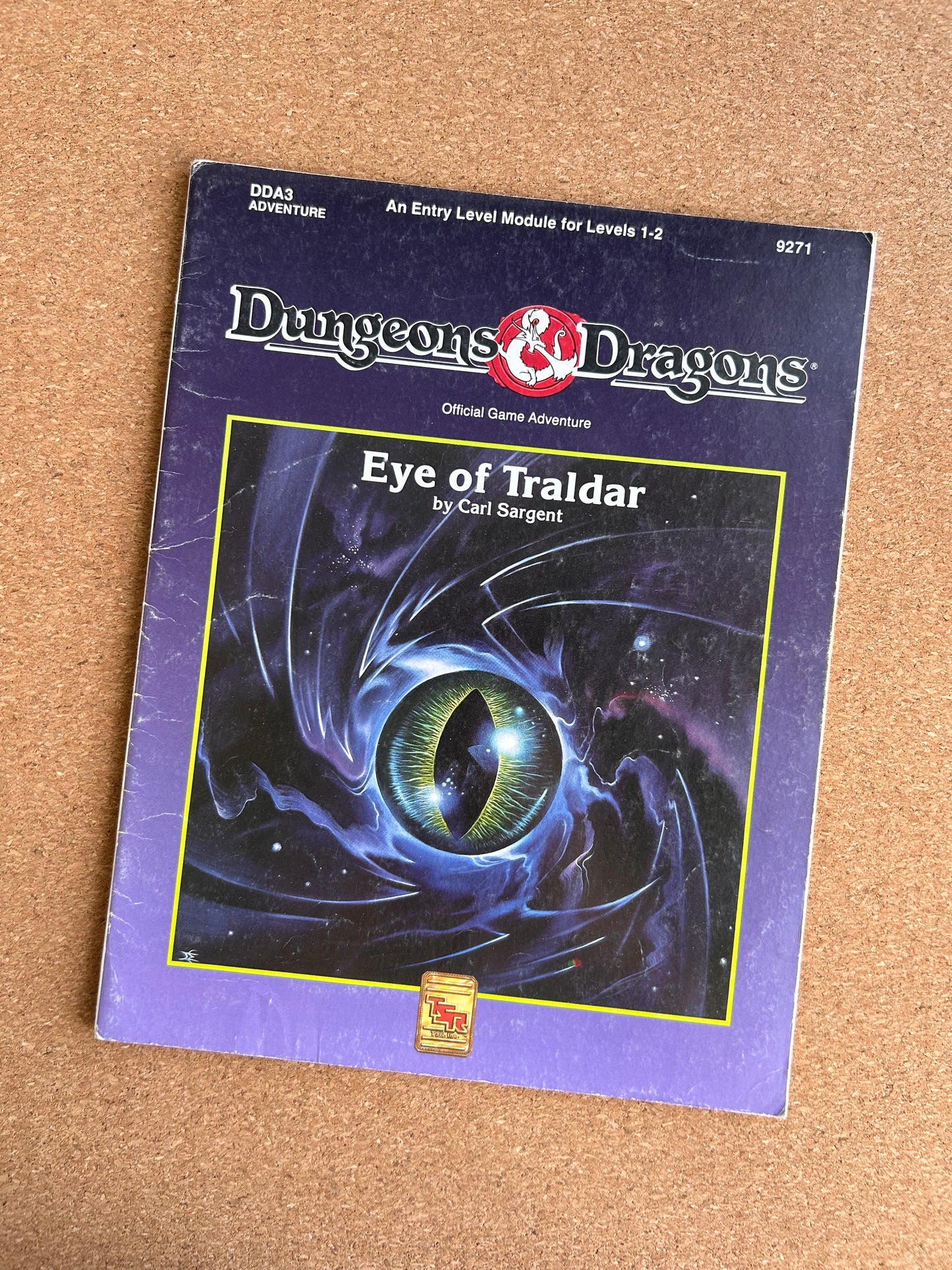 Dungeons & Dragons Adventure - Eye of Traldar - TSR9271 - Paperback (1991)