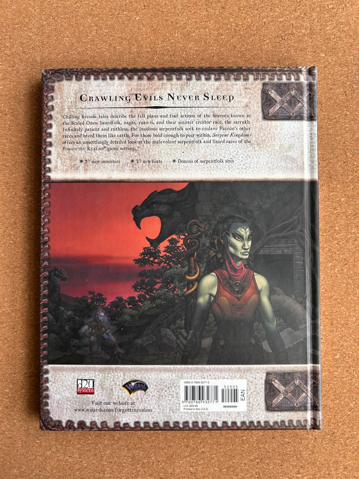 Dungeons & Dragons 3.0/3.5 Forgotten Realms - Serpent Kingdoms - WOTC Hardcover (2004)