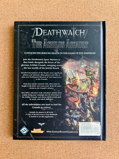 Warhammer 40K Roleplay: Deathwatch - The Achilus Assault - Hardcover (2011)