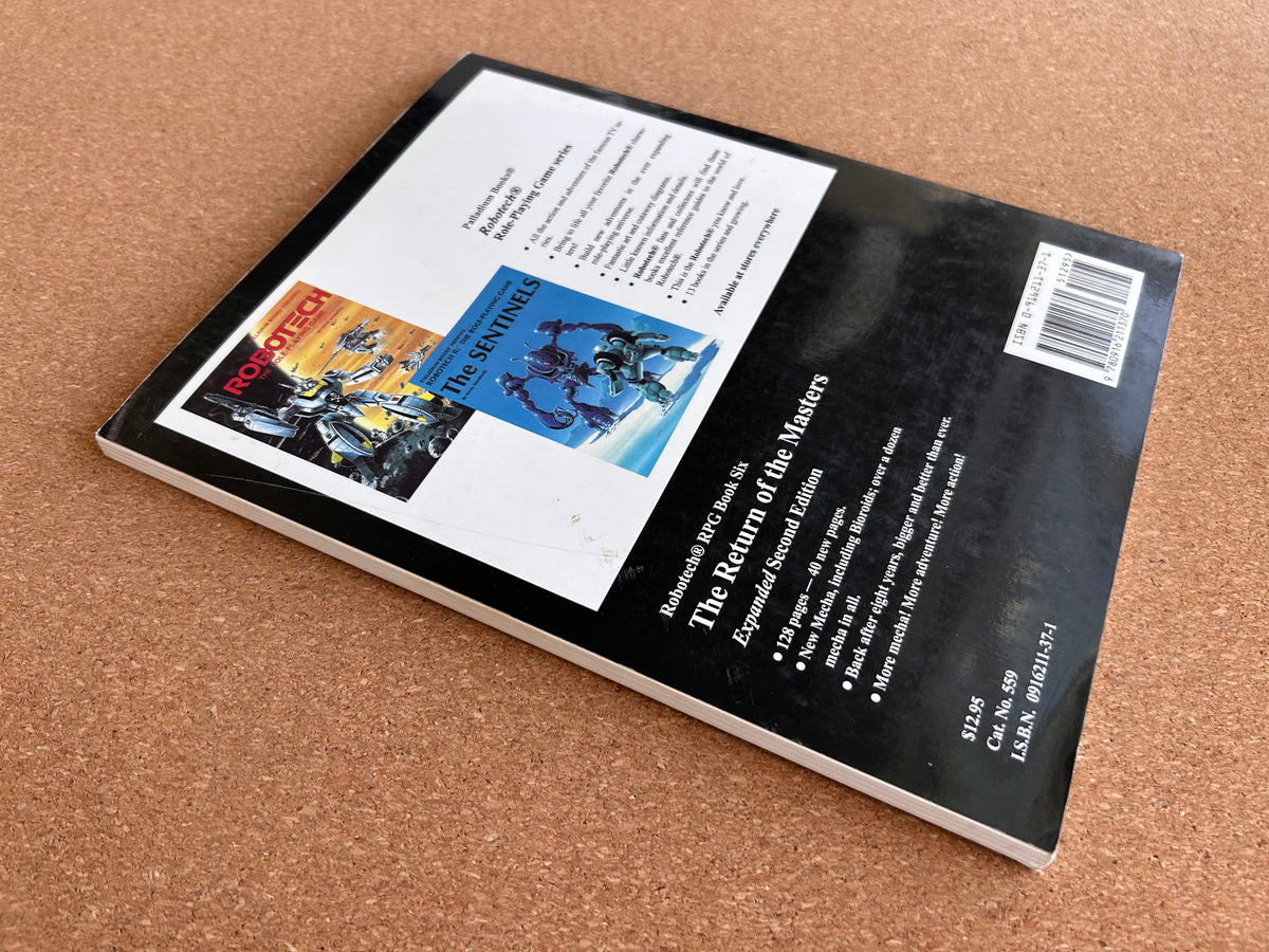 Robotech: RPG Book Six - The Return of the Masters - Palladium Paperback (1998)