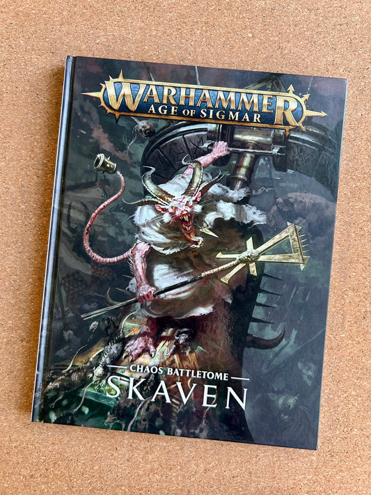 Warhammer Age of Sigmar 2nd Edition - Chaos Battletome Skaven - Hardcover (2019)