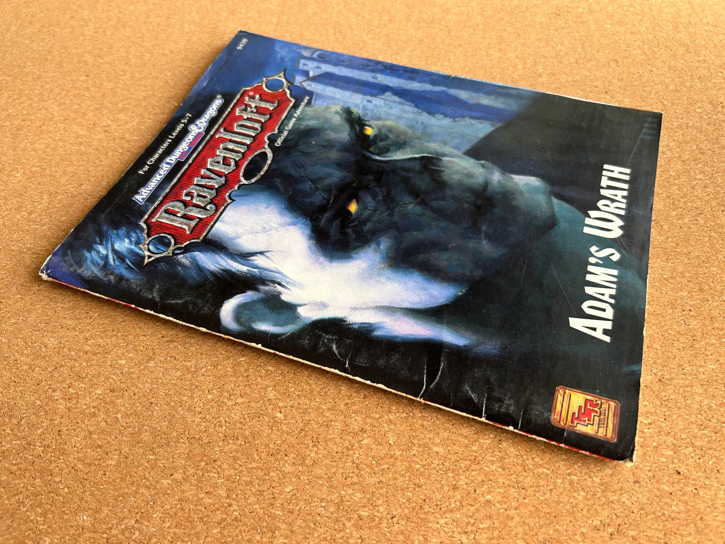 Advanced Dungeons & Dragons Ravenloft - Adam’s Wrath - TSR9439 - Paperback (1994) - With Map