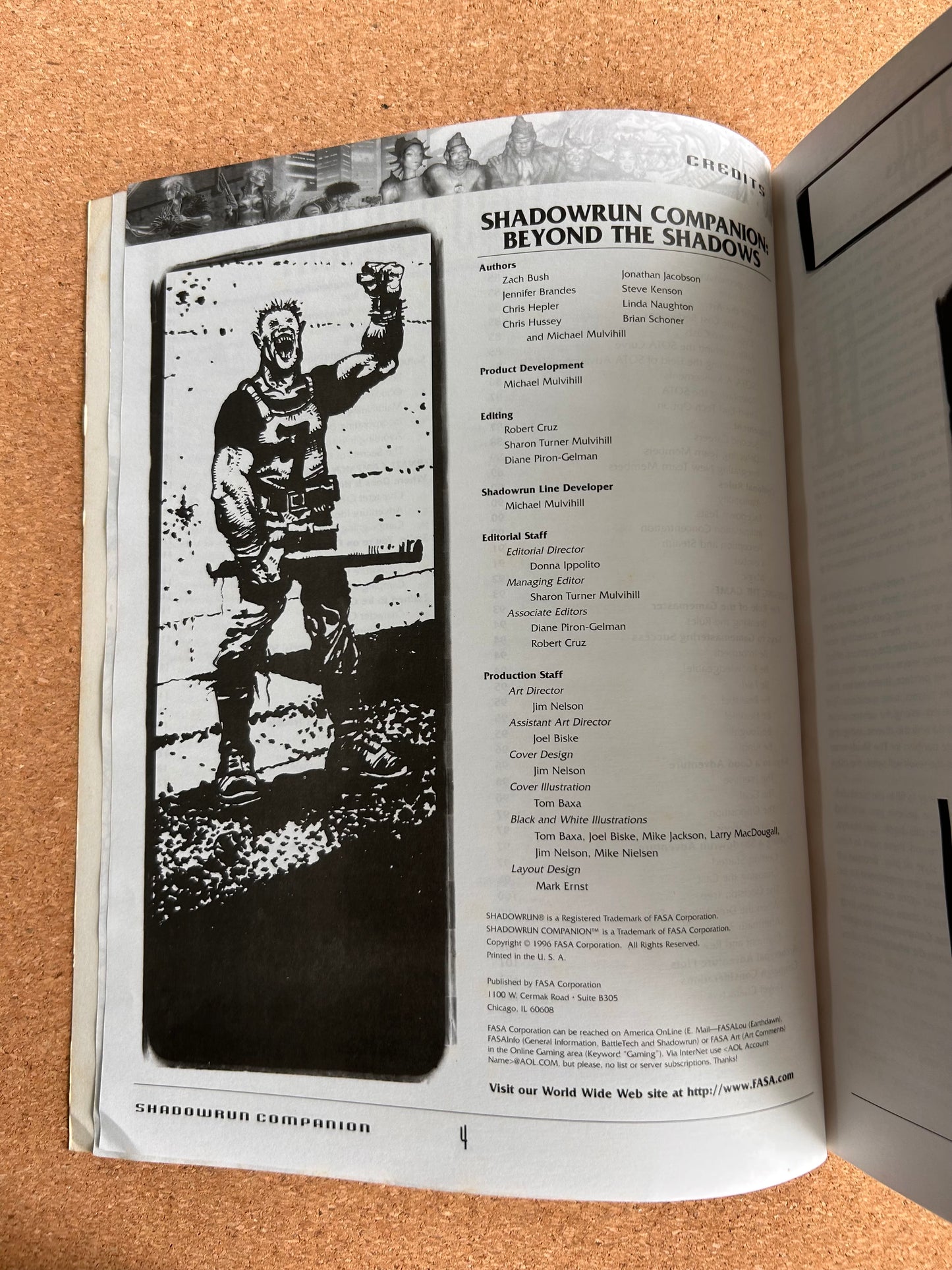 Shadowrun Second Edition - Shadowrun Companion Beyond The Shadows 7905 - FASA Paperback (1996)
