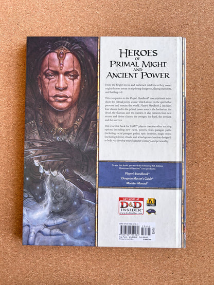 Dungeons & Dragons 4th Edition - Player’s Handbook 2 - WOTC Hardcover (2009)