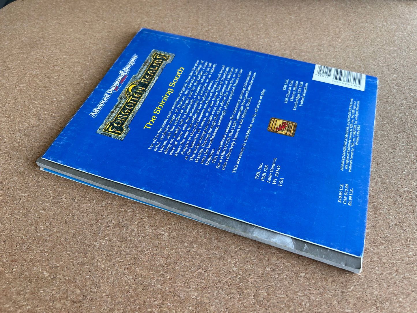 Advanced Dungeons & Dragons Forgotten Realms Accessory - The Shining South - TSR9388 - Paperback (1993)