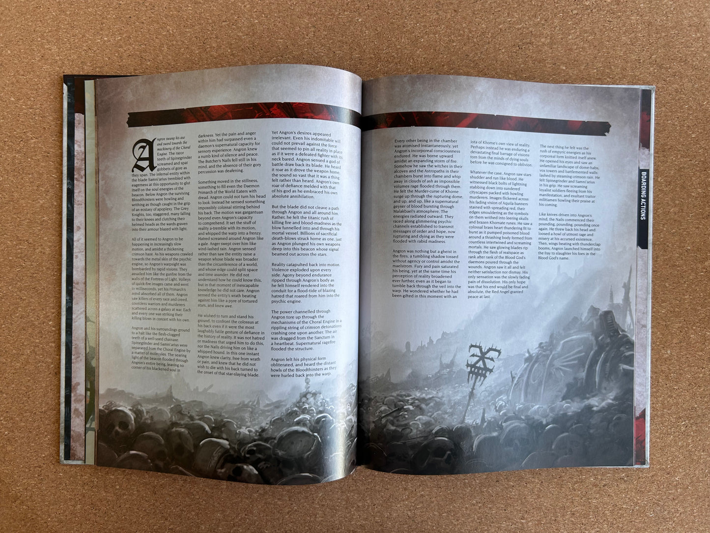 Warhammer 40K Arks of Omen: Angron - Games Workshop Hardcover (2023)