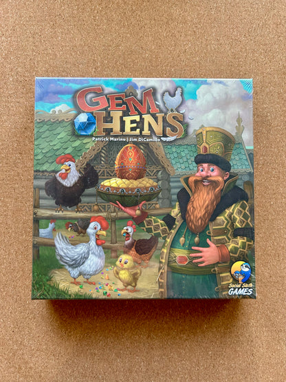 Gem Hens Board Game - Social Sloth Games