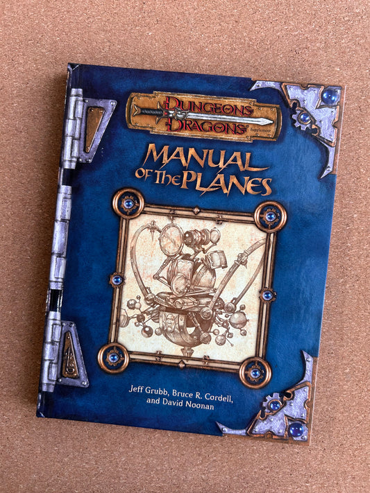 Dungeons & Dragons 3.0/3.5 - Manual of the Planes - WOTC Hardcover (2001)