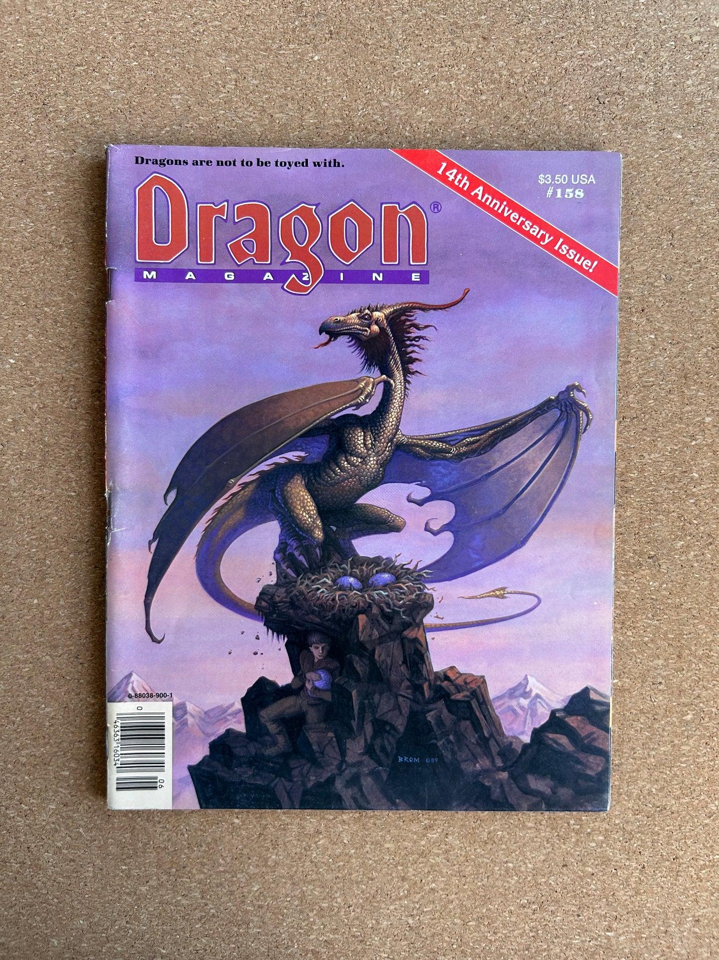 Dragon Magazine Issue #158- TSR Magazine (June, 1990)