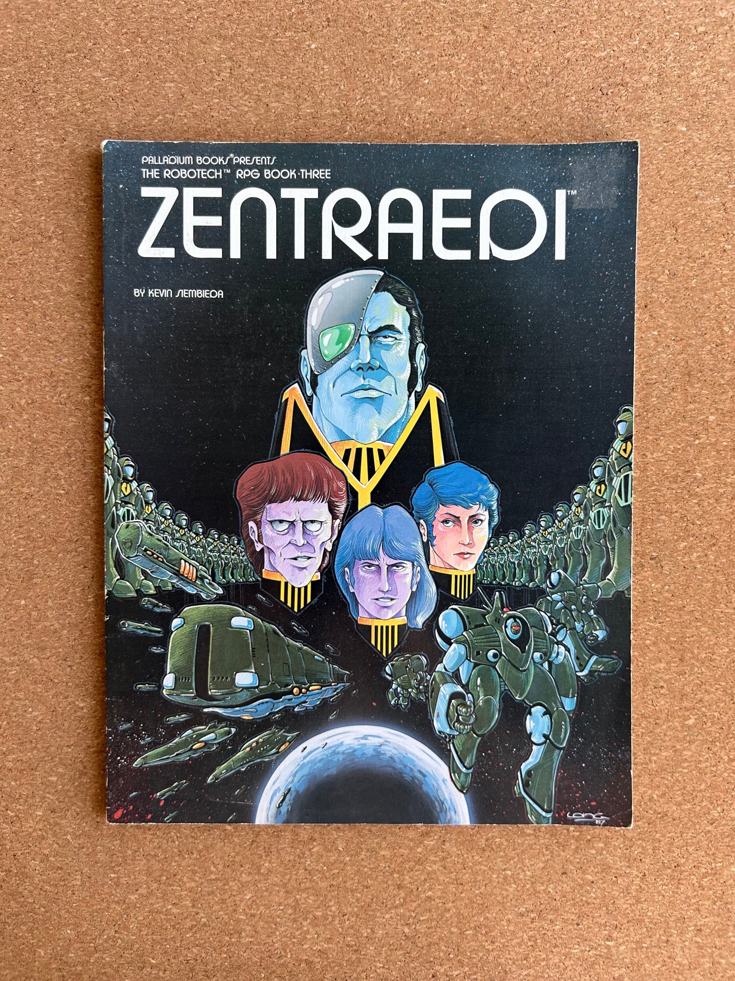 Robotech RPG Book Three Zentraedi - Palladium Books Paperback (1992)