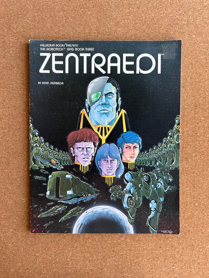 Robotech RPG Book Three Zentraedi - Palladium Books Paperback (1992)