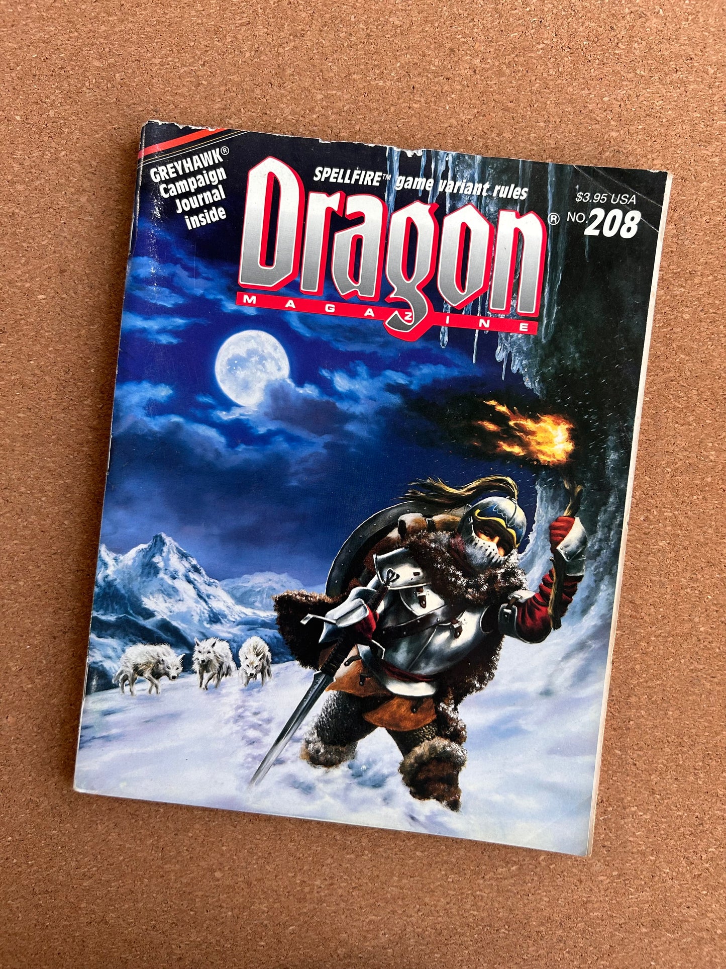 Dragon Magazine Issue #208 - TSR Magazine (August, 1994)