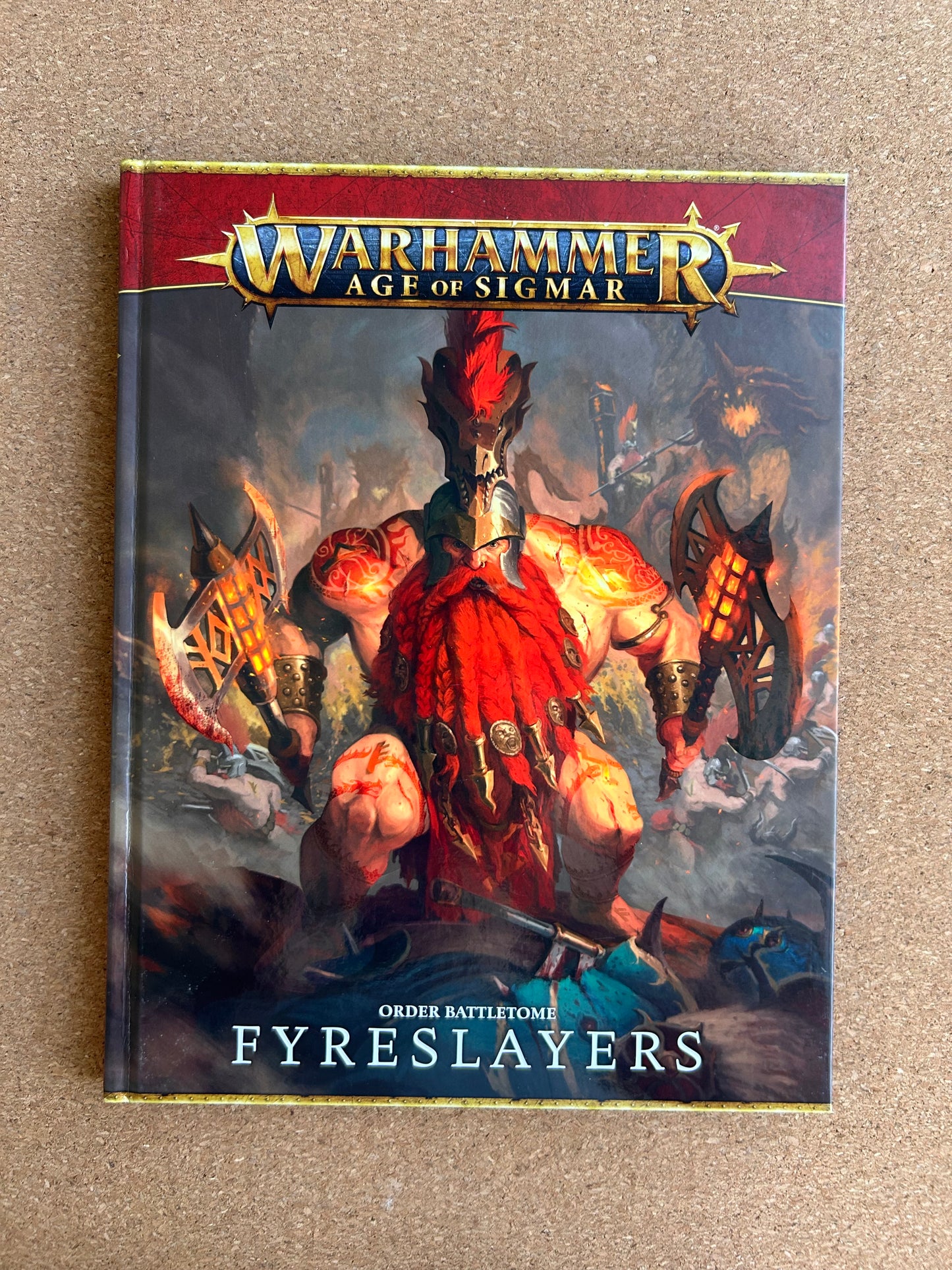 Warhammer Age of Sigmar 3rd Edition - Order Battletome Fyreslayers - Hardcover (2022)