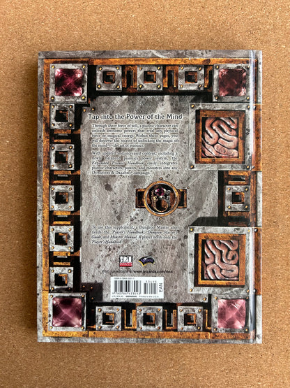 Dungeons & Dragons 3.0/3.5 - Expanded Psionics Handbook - WOTC Hardcover (2004)