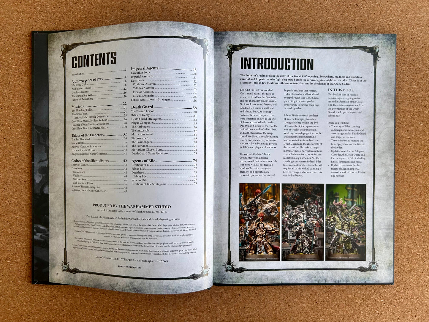 Warhammer 40K 8th Edition - Psychic Awakening War of the Spider - Games Workshop Hardcover (2020)
