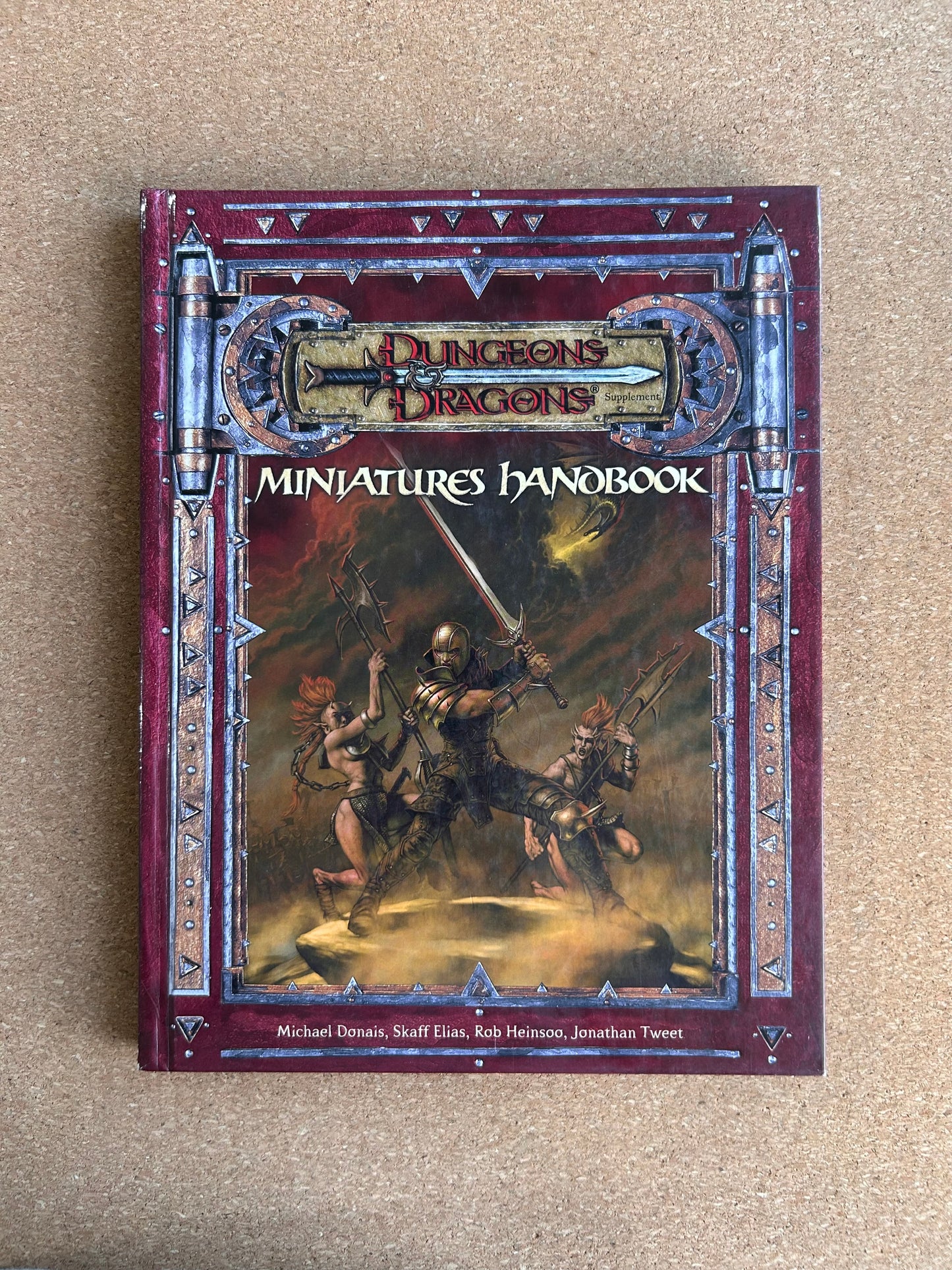 Dungeons & Dragons 3.0/3.5 - Miniatures Handbook - WOTC Hardcover (2003)