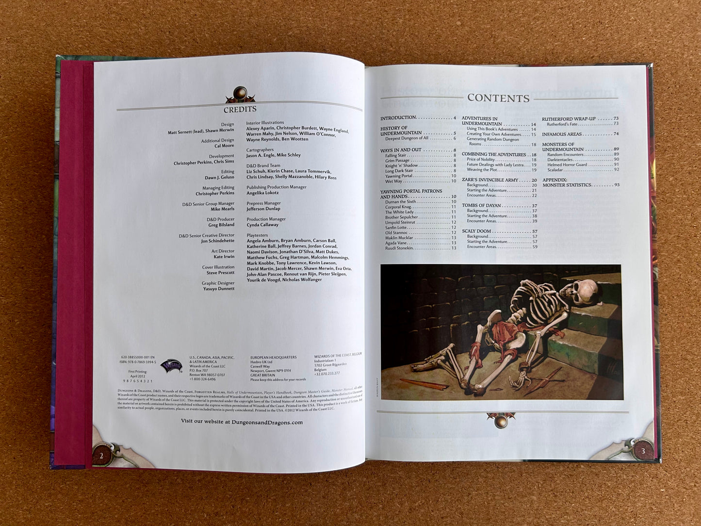 Dungeons & Dragons 4th Edition - Halls of Undermountain - WOTC Hardcover (2012) - No Map