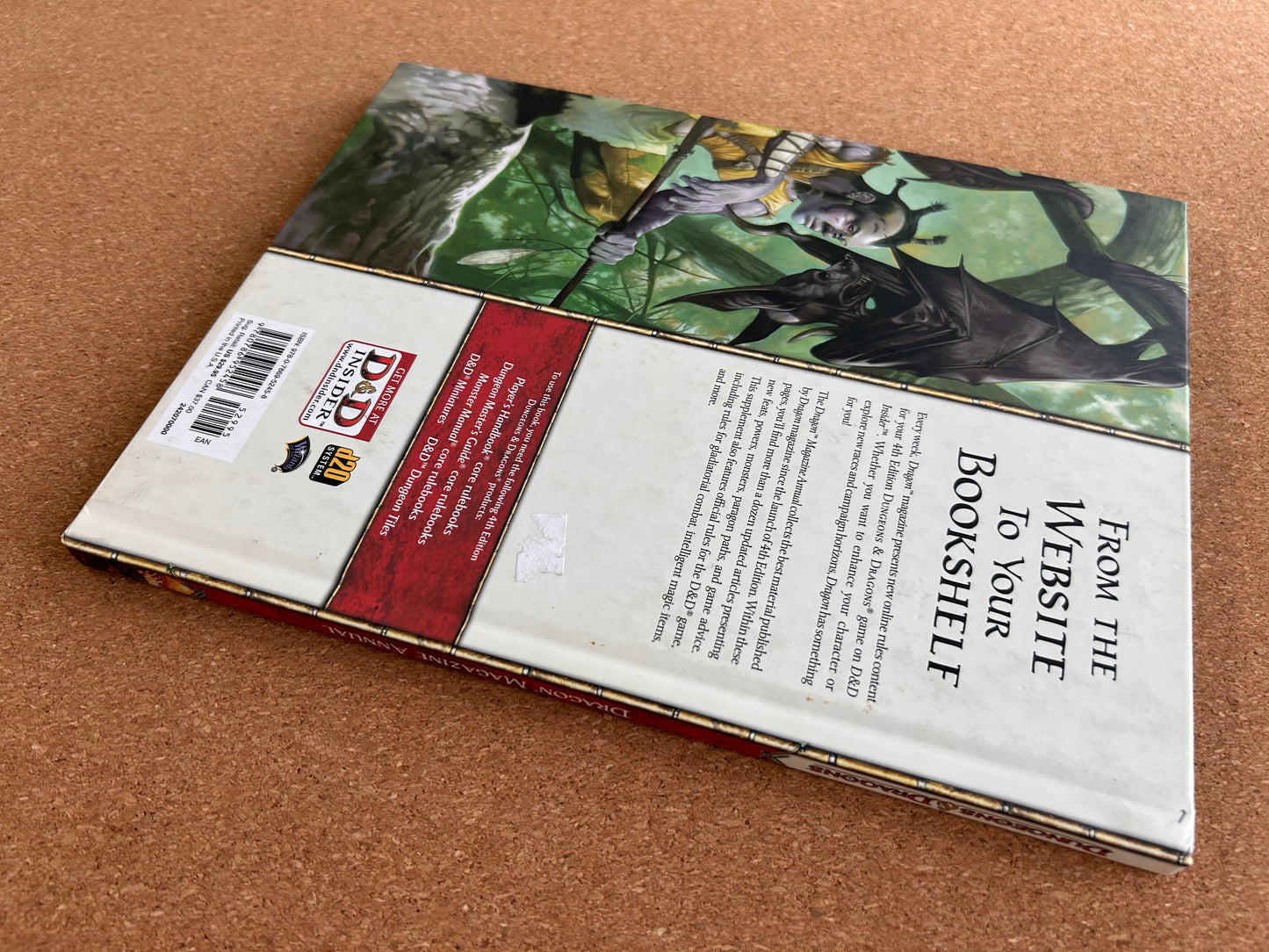 Dungeons & Dragons 4th Edition - Dragon Magazine Annual - WOTC Hardcover (2009)