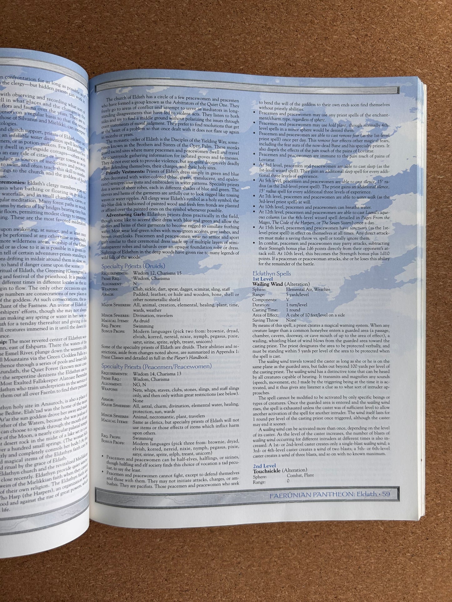 Advanced Dungeons & Dragons Forgotten Realms Campaign Expansion - Faiths & Avatars - TSR9516 Paperback (1996)