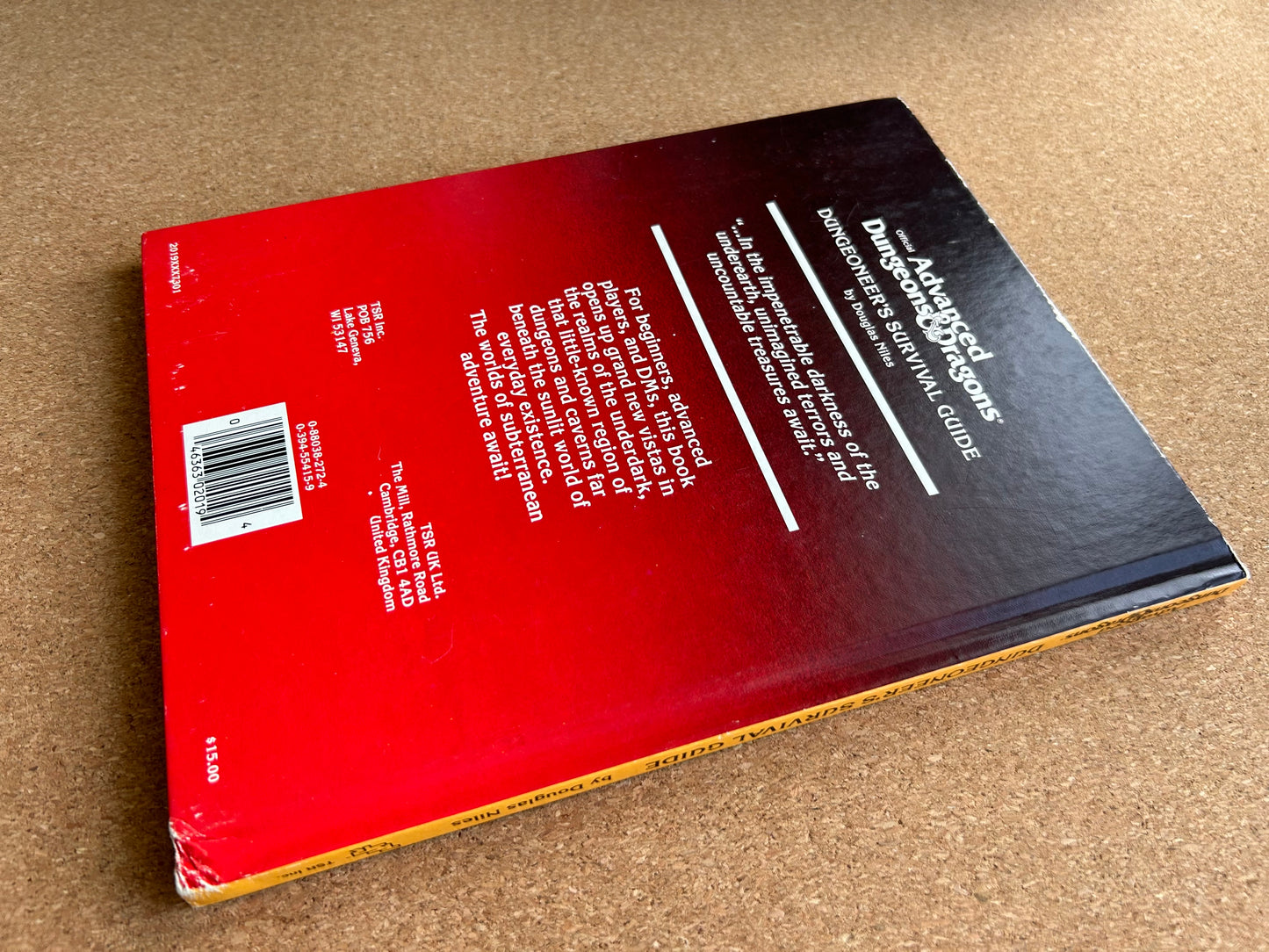 Advanced Dungeons & Dragons - Dungeoneer’s Survival Guide TSR2019 Hardcover (1986)