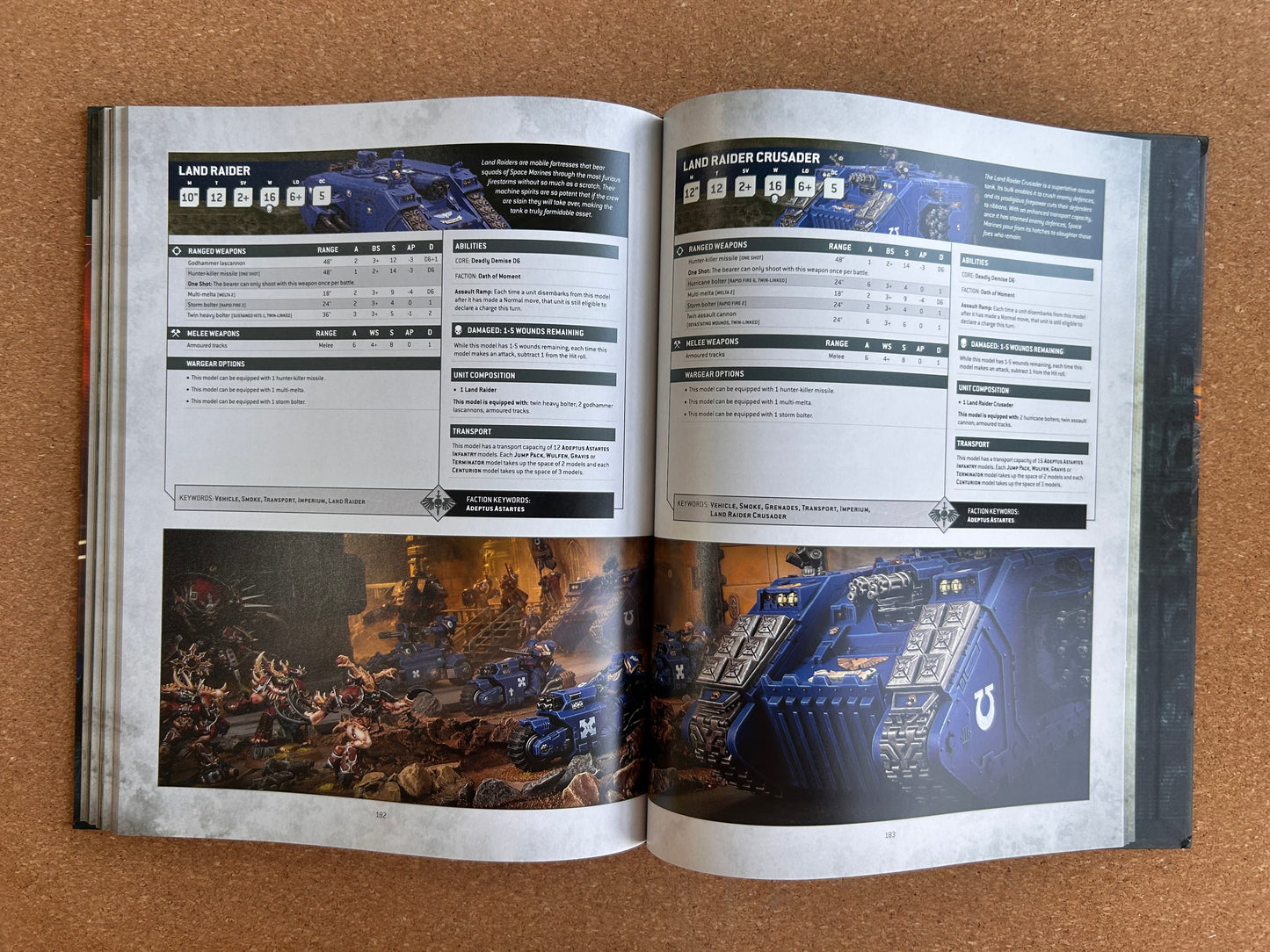 Warhammer 40K 9th Edition - Space Marines Codex - Games Workshop Hardcover (2023)