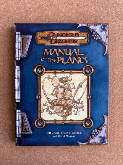 Dungeons & Dragons 3.0/3.5 - Manual of the Planes - WOTC Hardcover (2001)