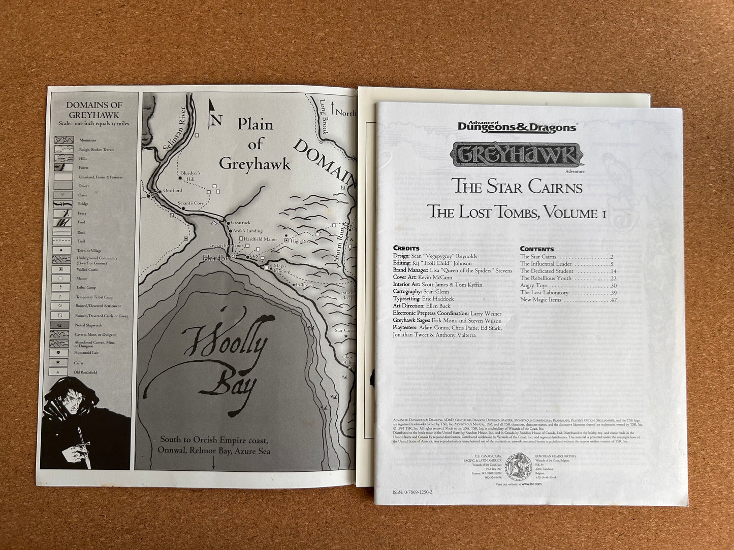 Advanced Dungeons & Dragons Greyhawk Adventure - Star Cairns TSR9579 - Paperback (1998)