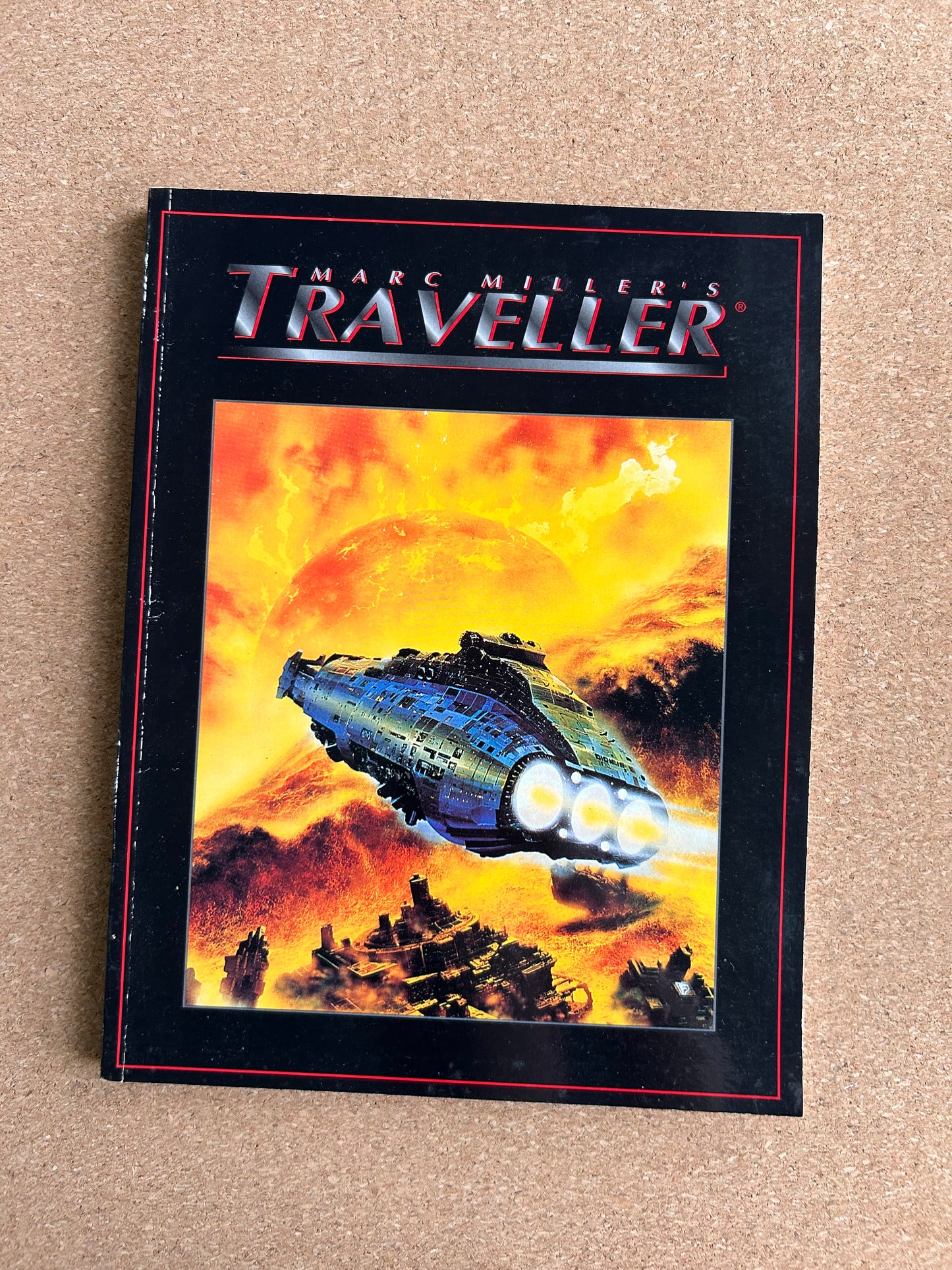 Marc Miller’s Traveller 4th Edition - RPG Rulebook - Paperback (1996)
