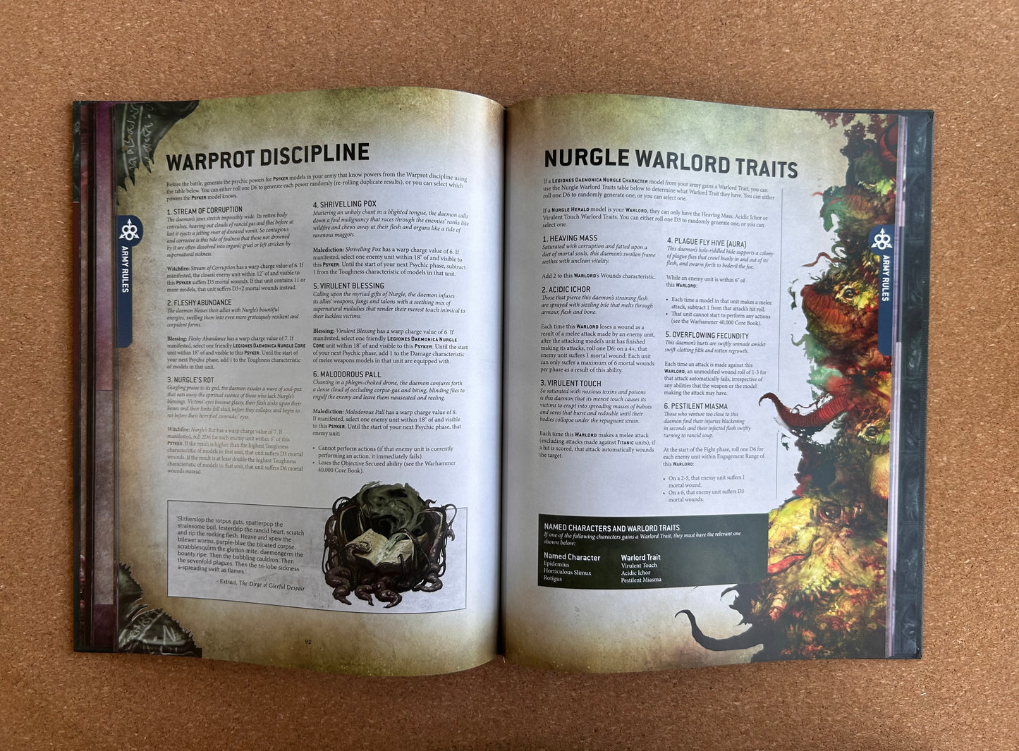 Warhammer 40K 9th Edition - Chaos Daemons Codex - Hardcover (2022)