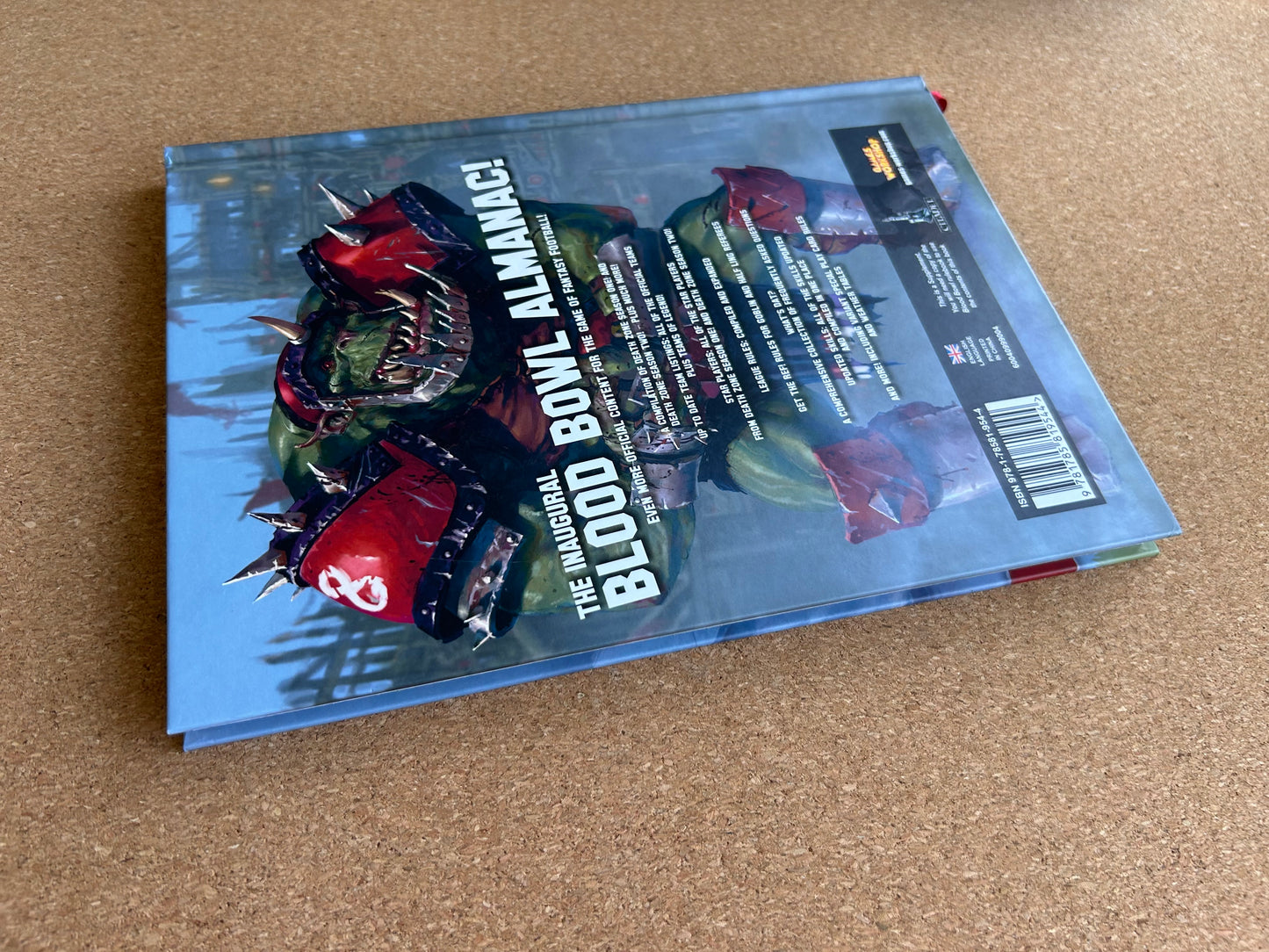 The Inaugural Blood Bowl Almanac - Games Workshop Hardcover (2017)