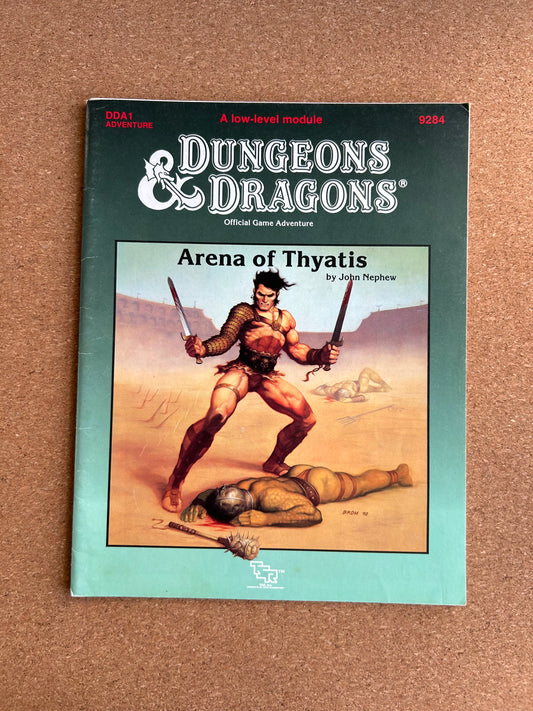 Dungeons & Dragons Adventure - Arena of Thyatis - TSR9284 - Paperback (1990)