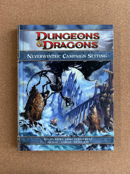 Dungeons & Dragons 4th Edition - Neverwinter Campaign Setting - WOTC Hardcover (2011)