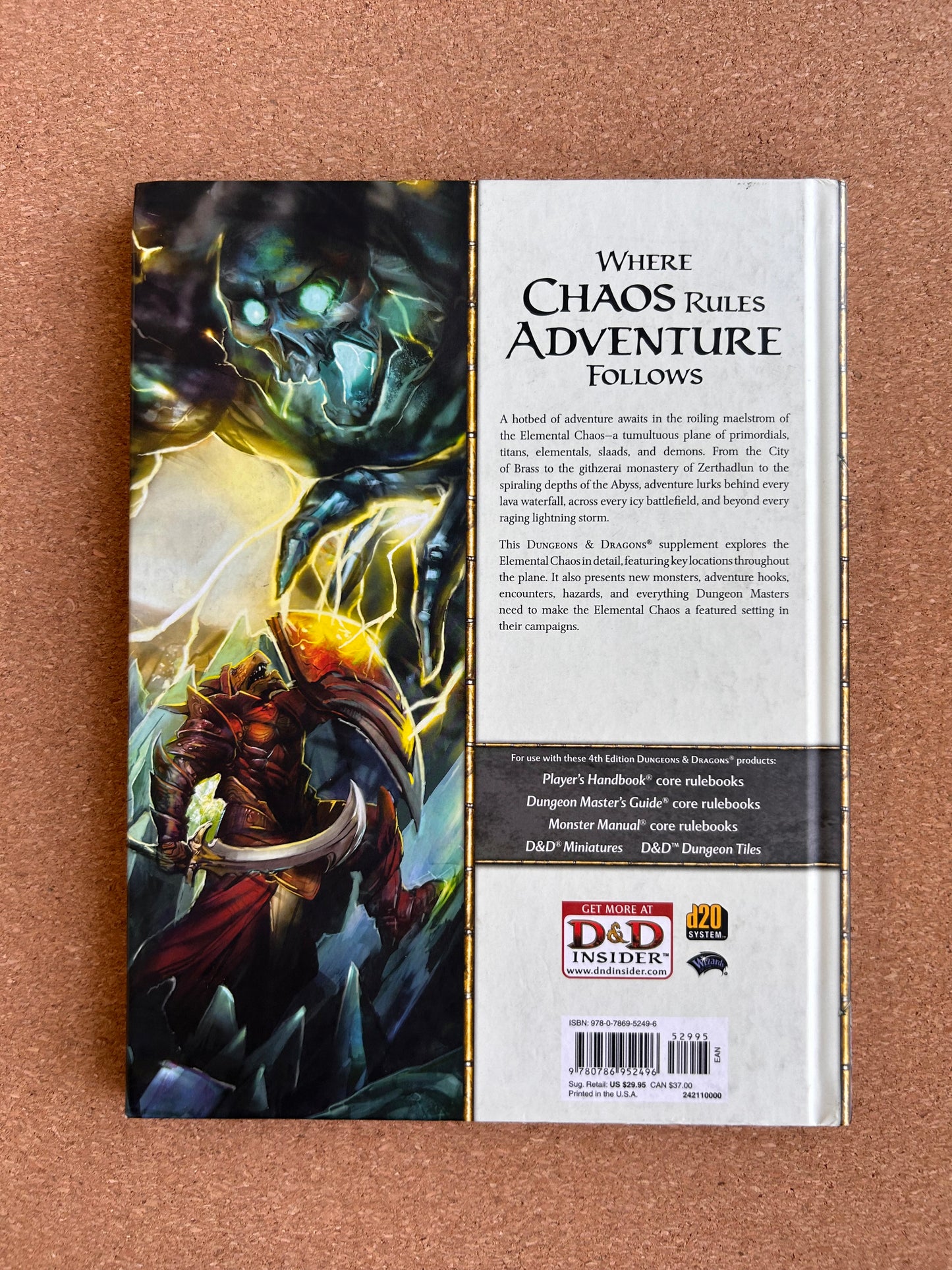 Dungeons & Dragons 4th Edition - The Plane Below - WOTC Hardcover (2009)