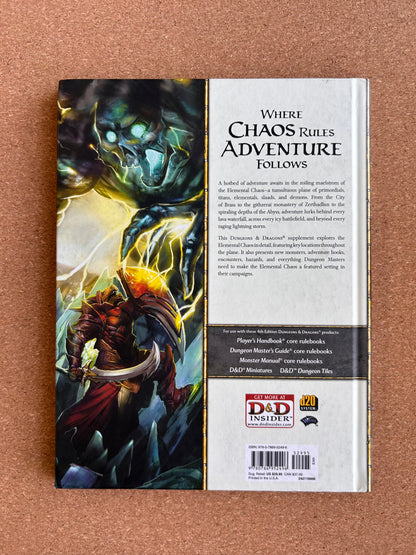 Dungeons & Dragons 4th Edition - The Plane Below - WOTC Hardcover (2009)