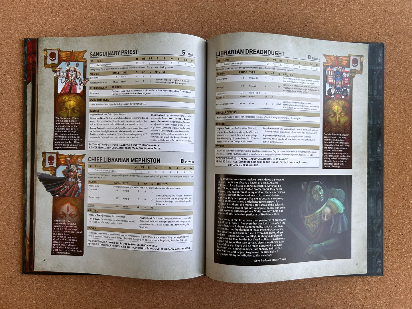 Warhammer 40K 9th Edition - Blood Angels Codex - Hardcover (2020)