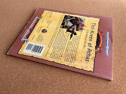 Advanced Dungeons & Dragons Dark Sun - Thri-Kreen of Athas - TSR2437 - Paperback (1995) - With Map