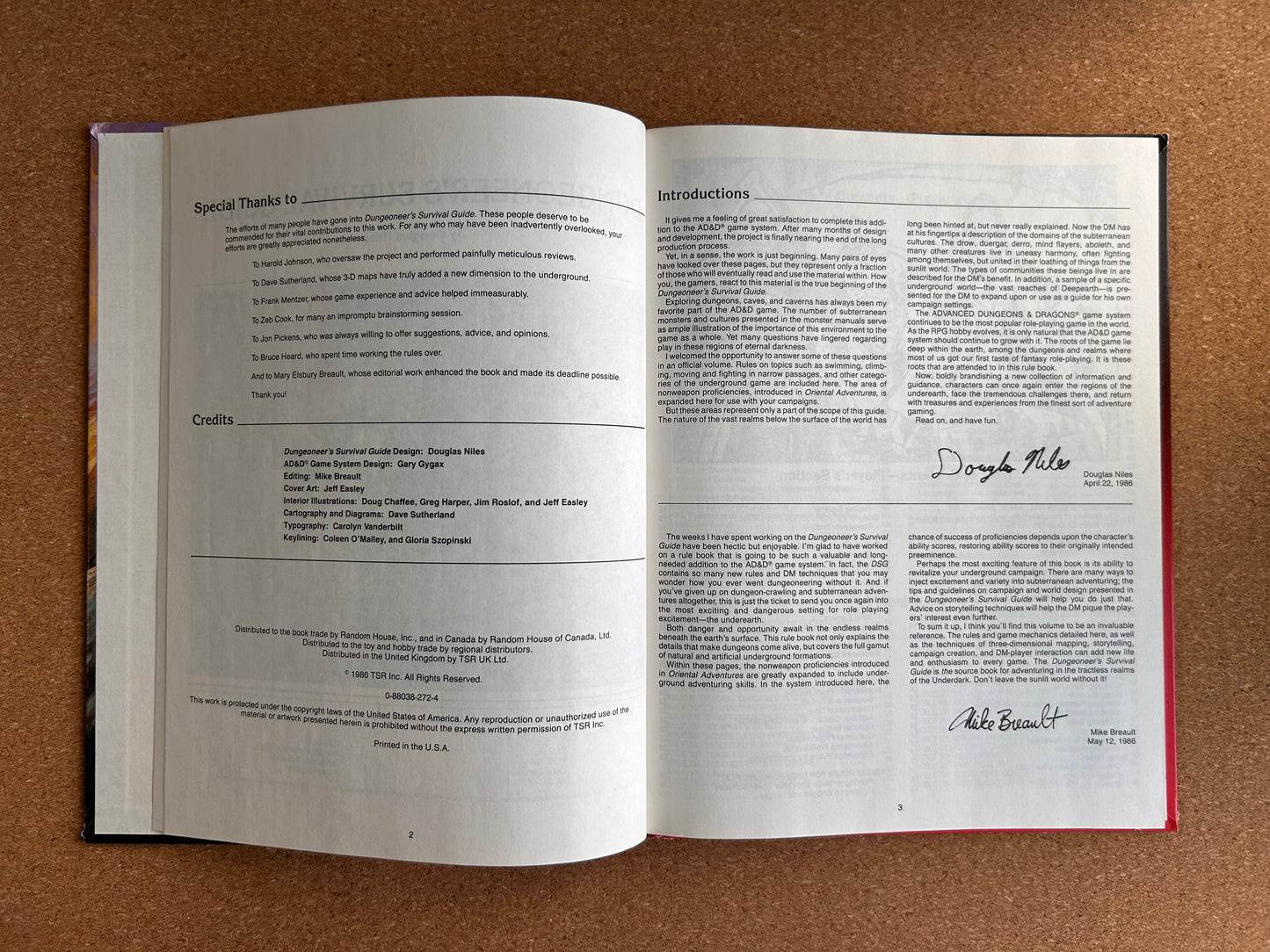 Advanced Dungeons & Dragons - Dungeoneer’s Survival Guide TSR2019 Hardcover (1986)