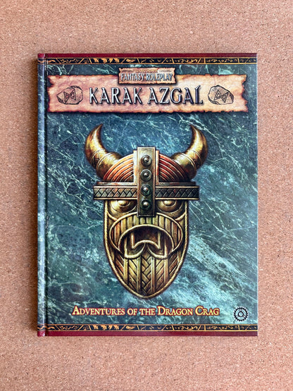 Warhammer Fantasy Roleplay 2nd Ed - Karak Azgal Adventures of the Dragon Crag - Black Library Hardcover (2005)