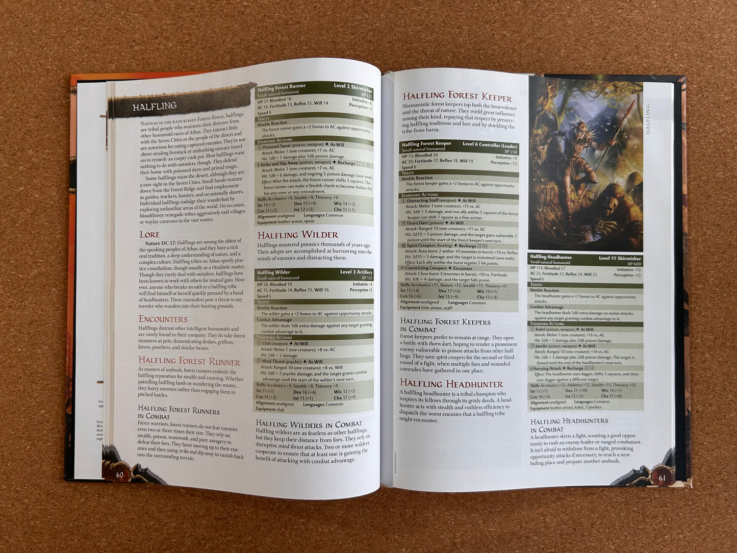 Dungeons & Dragons 4th Edition - Dark Sun Creature Catalog - WOTC Hardcover (2010)