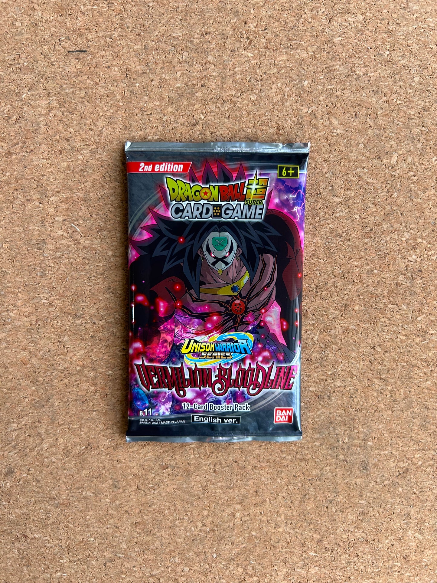 Dragon Ball Super Card Game: Vermilion Bloodline [B11] - 12 Card Booster Pack - English