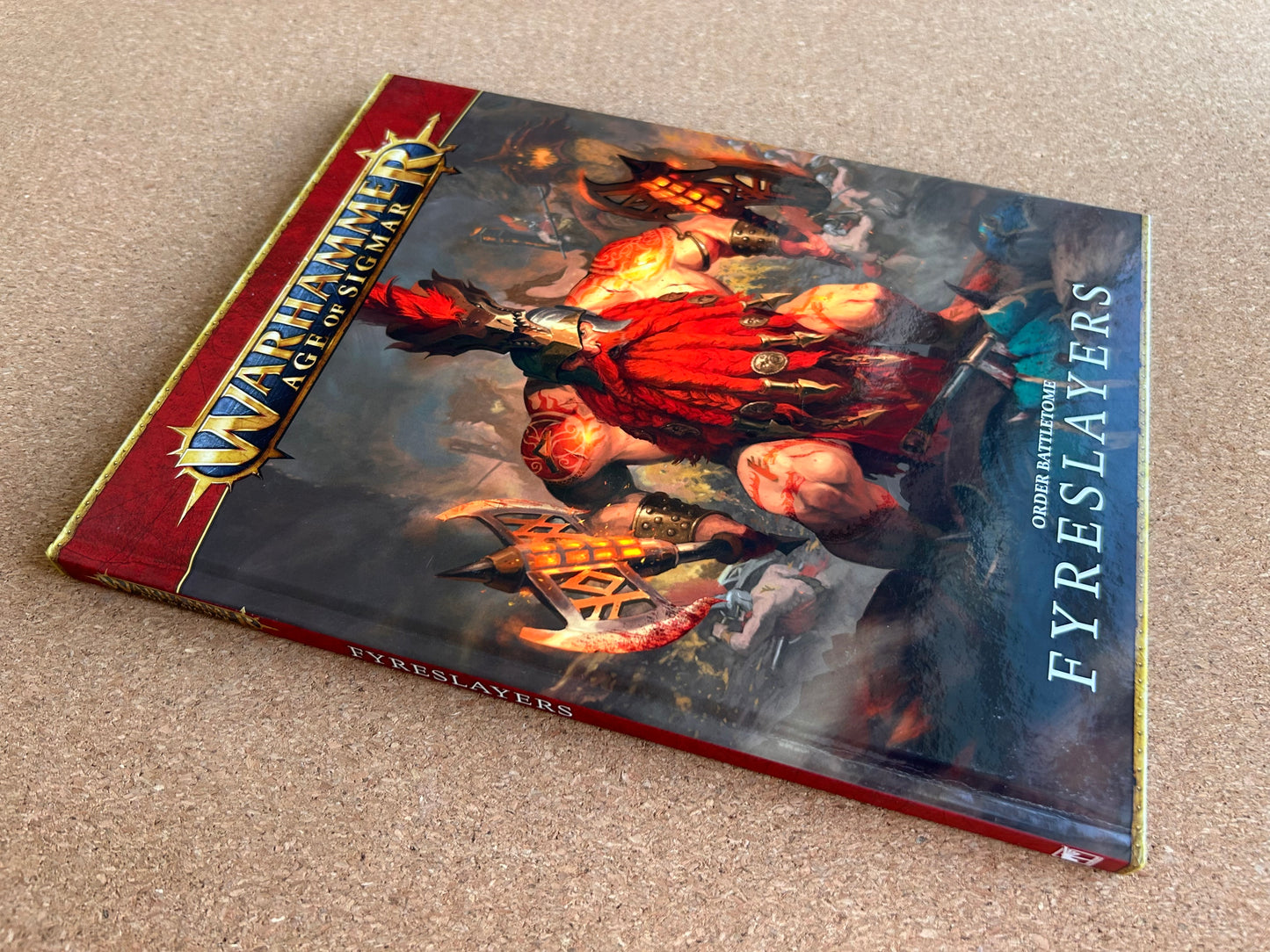 Warhammer Age of Sigmar 3rd Edition - Order Battletome Fyreslayers - Hardcover (2022)