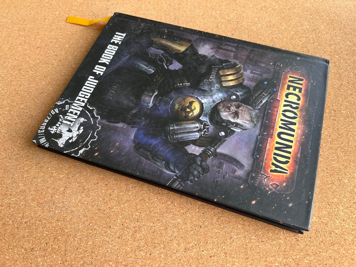 Warhammer 40K - Necromunda The Book of Judgement - Games Workshop Hardcover (2019)