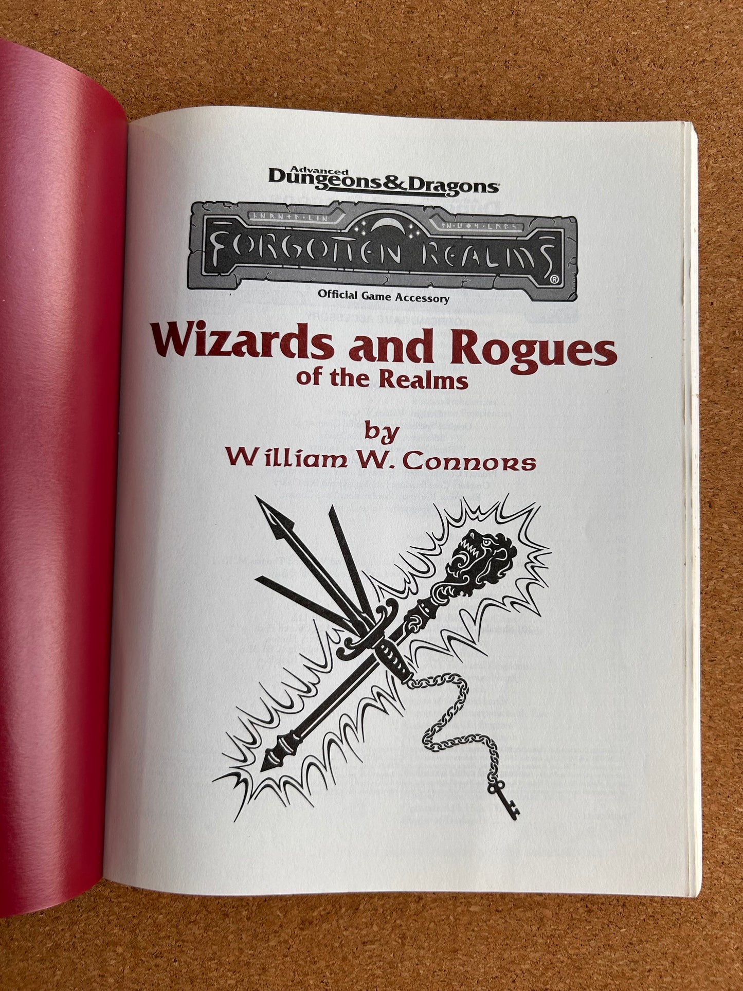 Advanced Dungeons & Dragons Forgotten Realms - Wizards and Rogues of the Realms - TSR9492 - Paperback (1995)