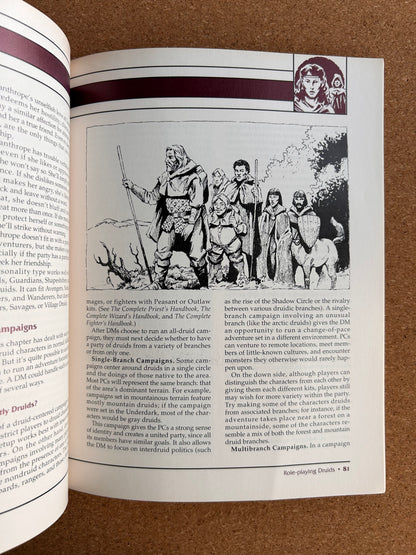 Advanced Dungeons & Dragons - The Complete Druid’s Handbook - TSR2150 - Paperback (1994)
