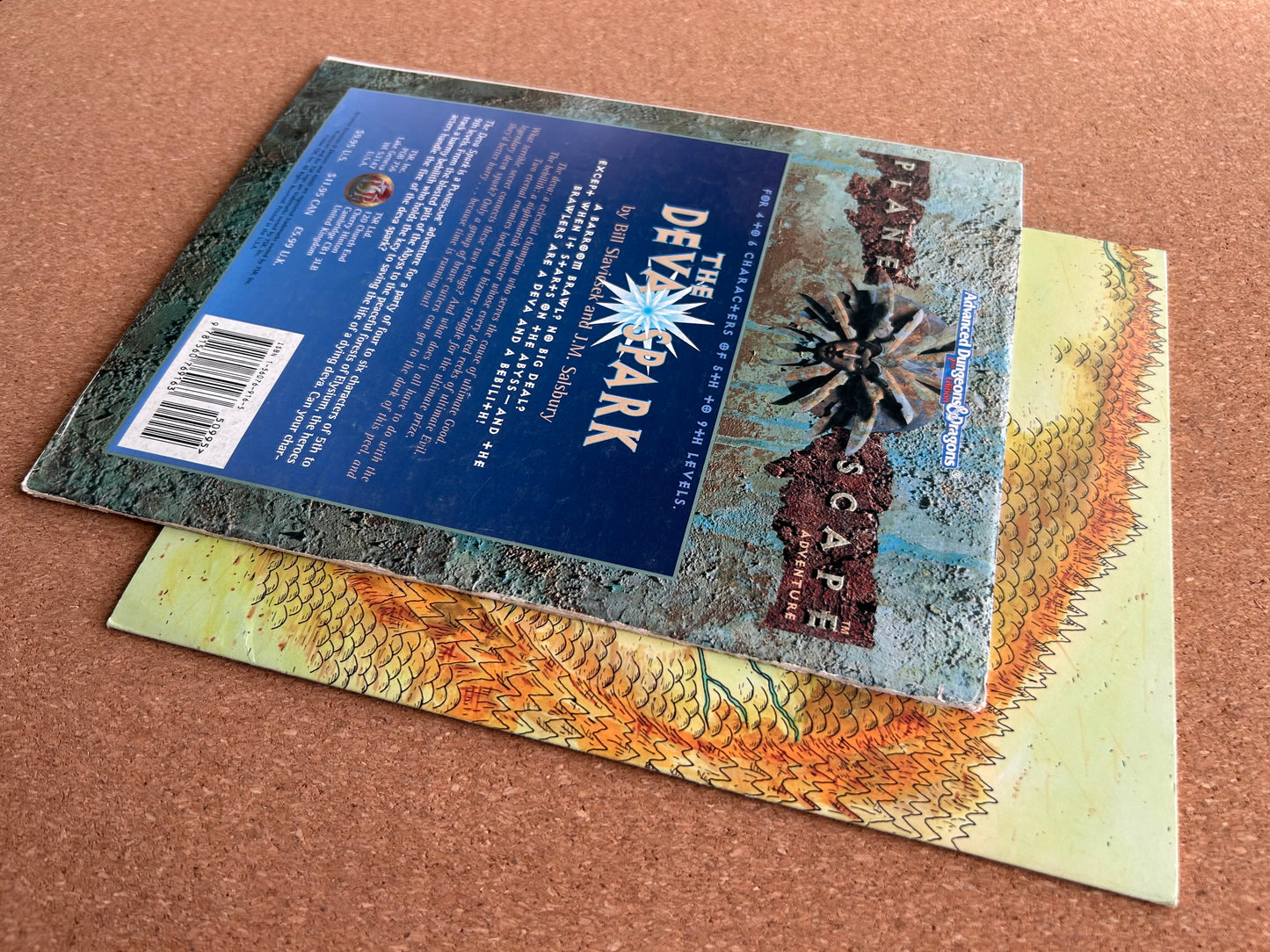 Advanced Dungeons & Dragons Plane Scape - The Deva Spark - TSR2606 - Paperback (1994)